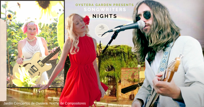 Garden Concert Sat 11/12 Jenelle Aubade, Zoe Dearborn, Patrick Jeffords at Oystera&nbsp;BCS