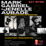 Mark Gabriel and Jenelle Aubade TSB mixer live music Saturday and Monday with Jen Korte at&nbsp;Shakti