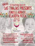 Klaudya Vega joins Jenelle Aubade for a night of live music for TS Wine Club at Las Tinajas Friday April 4th – Todos Santos, Baja Sur&nbsp;California